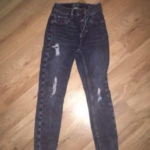 Justice Blue Ripped Jeans